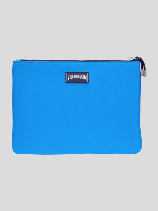 Pochette Bleue Vilebrequin bleu homme grande taille - Capelstore