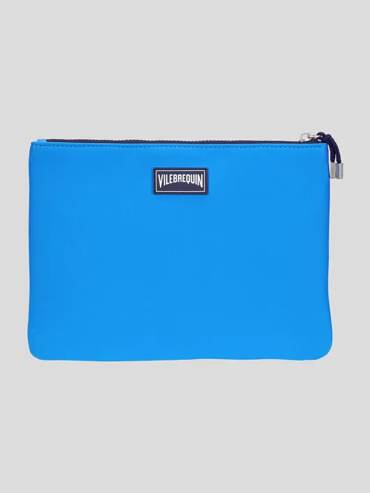 Pochette Bleue Vilebrequin bleu homme grande taille - Capelstore
