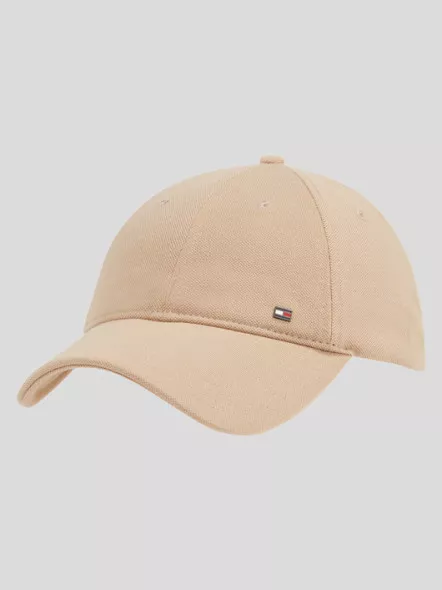 Casquette Beige Logo Drapeau Tommy Hilfiger