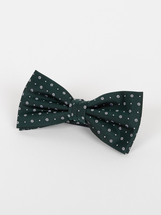 Noeud Papillon Petits Motifs Capel Grande Taille vert homme grande taille - Capelstore