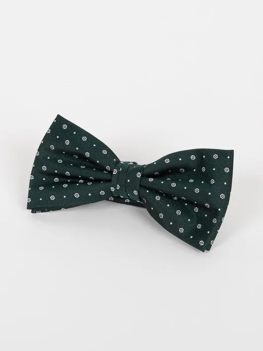 Noeud Papillon Petits Motifs Capel Grande Taille vert homme grande taille - Capelstore