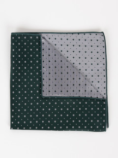 Pochette Mini Motifs Capel vert homme grande taille - Capelstore