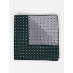 Pochette Mini Motifs Capel vert homme grande taille - Capelstore