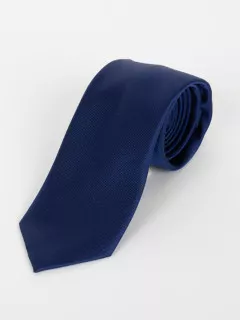 Cravate Bleue Ottoman Capel Grande Taille bleu homme grande taille - Capelstore