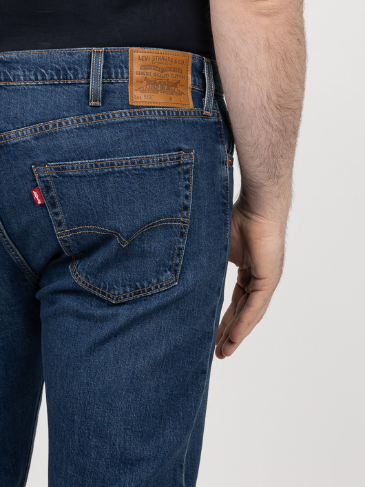 Jean 512 Levi's The Bands Back Grande Taille bleu stone homme grande taille - Capelstore