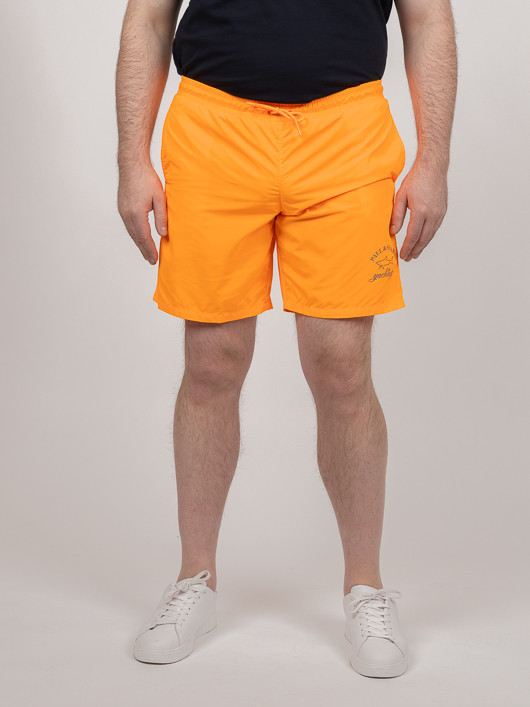Maillot de Bain Uni Paul & Shark Grande Taille cannelle homme grande taille - Capelstore