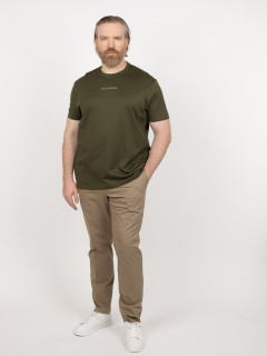 Tee-shirt Kaki Requin Paul & Shark Grande Taille kaki homme grande taille - Capelstore