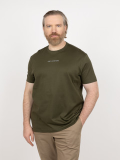 Tee-shirt Kaki Requin Paul & Shark Grande Taille kaki homme grande taille - Capelstore