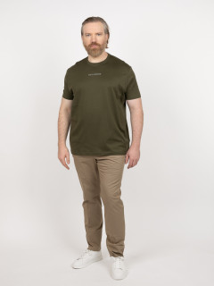 Tee-shirt Kaki Requin Paul & Shark Grande Taille kaki homme grande taille - Capelstore