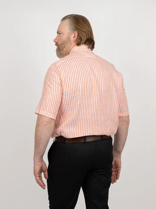 Chemisette Rayures Paul & Shark Grande Taille  homme grande taille - Capelstore