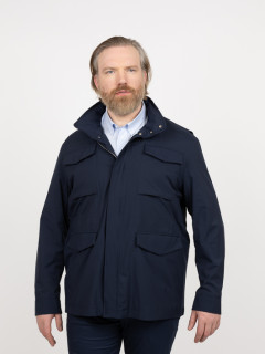 Parka Field Jacket Paul &shark Grande Taille marine homme grande taille - Capelstore