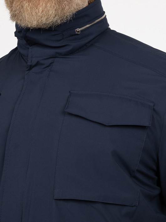 Parka Field Jacket Paul &shark Grande Taille marine homme grande taille - Capelstore