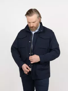 Parka Field Jacket Paul &shark Grande Taille marine homme grande taille - Capelstore