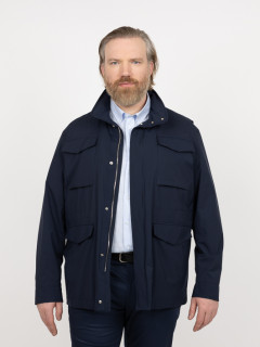 Parka Field Jacket Paul &shark Grande Taille marine homme grande taille - Capelstore