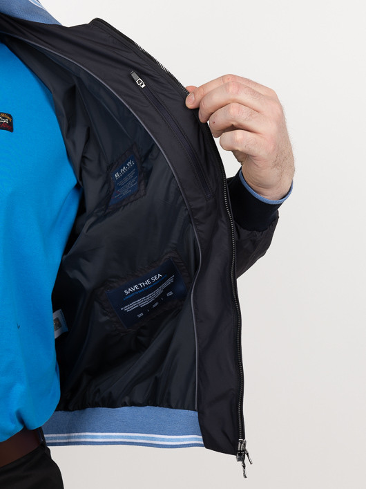 Blouson Ultra Light Paul & Shark Grande Taille marine homme grande taille - Capelstore