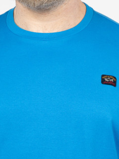 Tee-shirt Bleu OcÃ©an Paul & Shark Grande Taille bleu homme grande taille - Capelstore