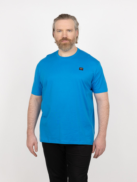 Tee-shirt Bleu OcÃ©an Paul & Shark Grande Taille bleu homme grande taille - Capelstore