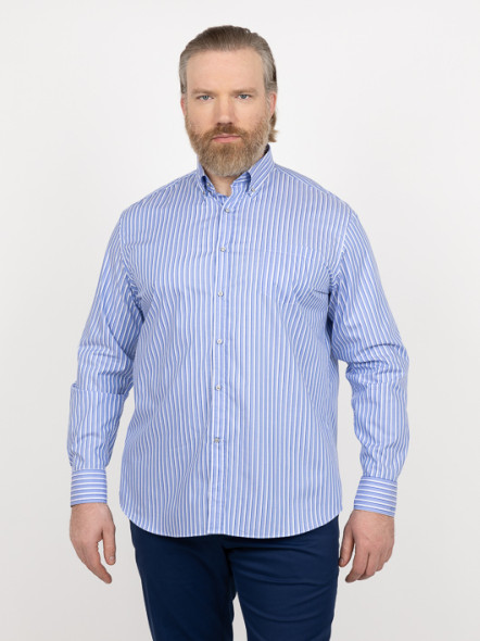 Chemise Rayée Paul & Shark Grande Taille