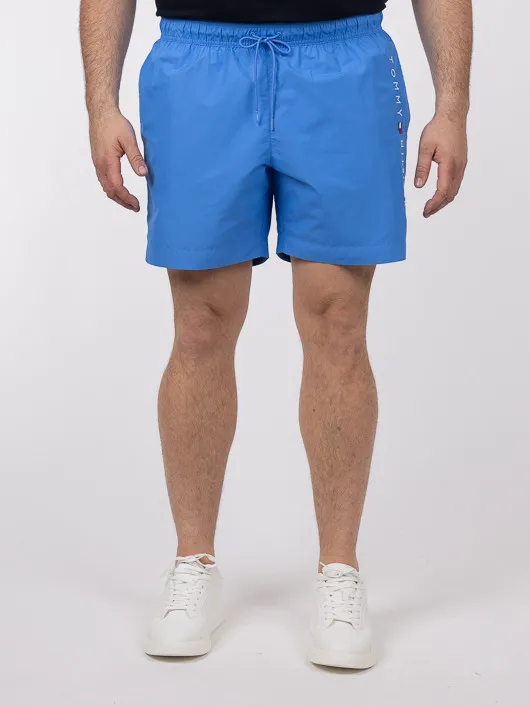 Maillot Bain Uni Bleu Tommy Hilfiger Grande Taille bleu homme grande taille - Capelstore