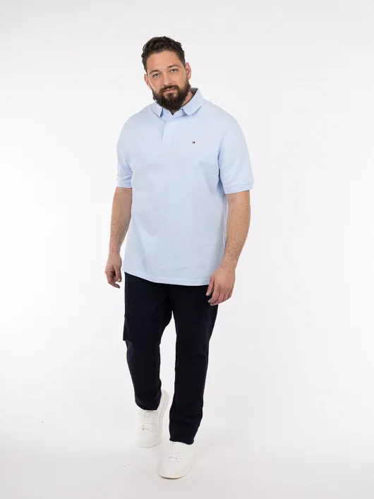 Polo Bleu Ciel Tommy Hilfiger Grande Taille bleu ciel homme grande taille - Capelstore