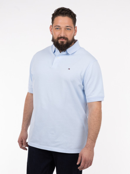 Polo Bleu Ciel Tommy Hilfiger Grande Taille