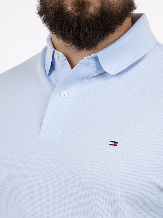 Polo Bleu Ciel Tommy Hilfiger Grande Taille bleu ciel homme grande taille - Capelstore