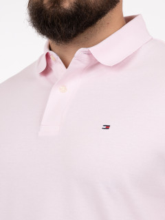 Polo Rose Tommy Hilfiger Grande Taille rose homme grande taille - Capelstore