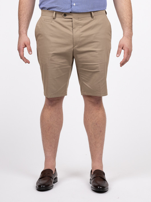 Bermuda Gaspard Beige Capel Grande Taille beige homme grande taille - Capelstore