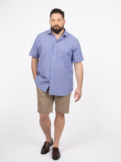 Chemisette Greg Rayures Capel Grande Taille  homme grande taille - Capelstore