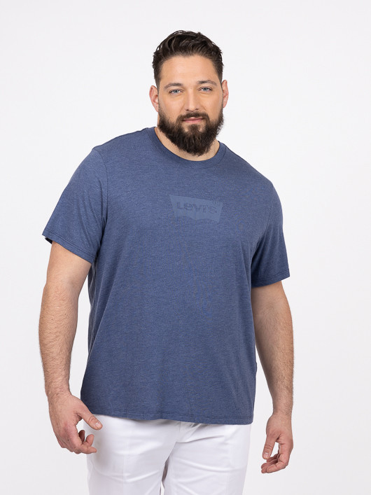 Tee-shirt Marine Logo Levi's Grande Taille marine homme grande taille - Capelstore