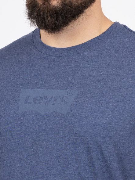 Tee-shirt Marine Logo Levi's Grande Taille