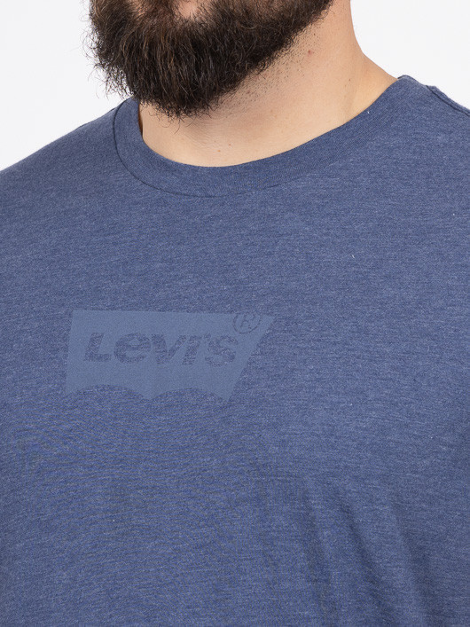 Tee-shirt Marine Logo Levi's Grande Taille marine homme grande taille - Capelstore