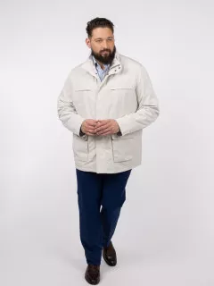 Field Jacket Beige Paul &shark Grande Taille beige homme grande taille - Capelstore