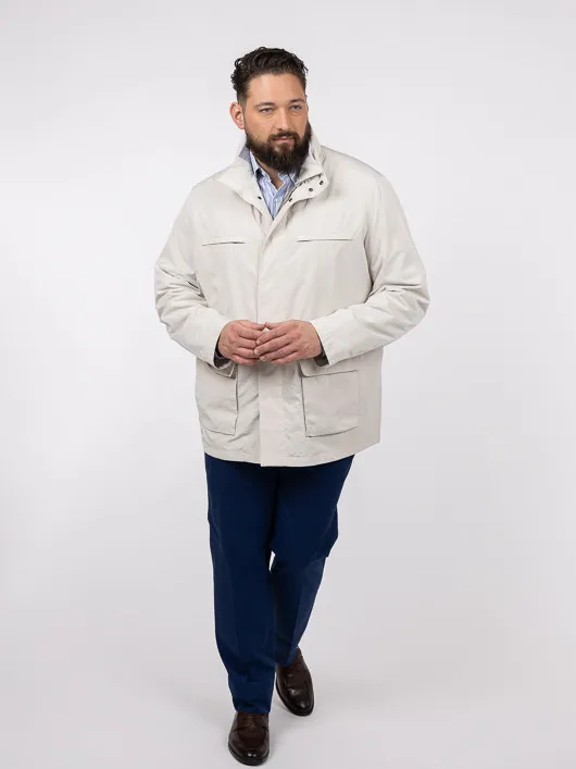 Field Jacket Beige Paul &shark Grande Taille beige homme grande taille - Capelstore