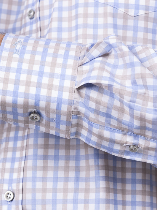 Chemise Carreaux Paul & Shark Grande Taille homme grande taille - Capelstore