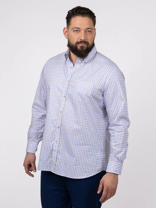 Chemise Carreaux Paul & Shark Grande Taille  homme grande taille - Capelstore