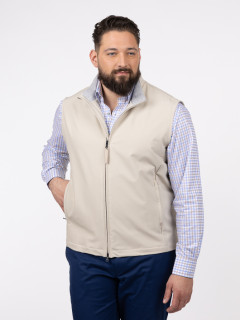 Blouson Sans Manches Beige Paul & Shark Grande Taille beige homme grande taille - Capelstore