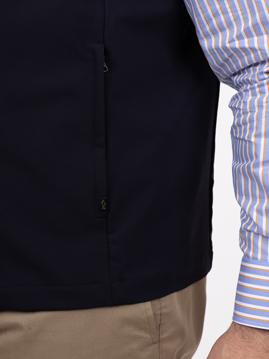 Blouson Sans Manches Marine Paul & Shark Grande Taille marine homme grande taille - Capelstore