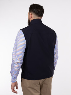Blouson Sans Manches Marine Paul & Shark Grande Taille marine homme grande taille - Capelstore