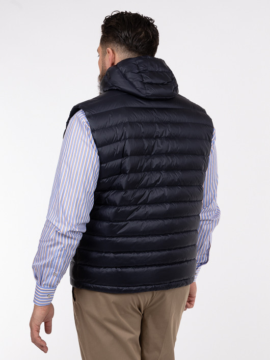 Blouson Sans Manches Marine Paul & Shark Grande Taille marine homme grande taille - Capelstore