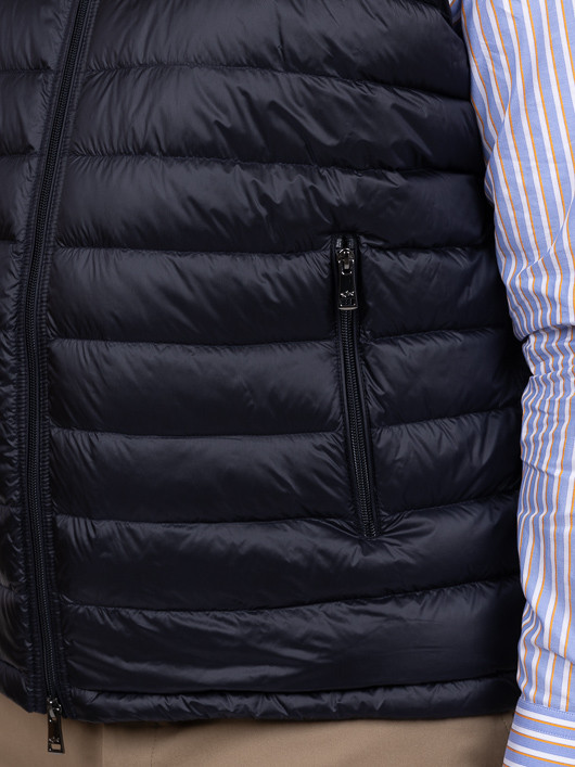 Blouson Sans Manches Marine Paul & Shark Grande Taille marine homme grande taille - Capelstore