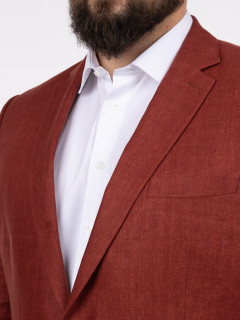 Veste En Lin Bordeaux Capel Grande Taille bordeaux homme grande taille - Capelstore