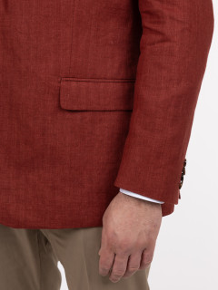 Veste En Lin Bordeaux Capel Grande Taille bordeaux homme grande taille - Capelstore