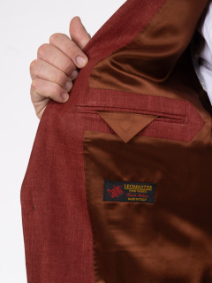 Veste En Lin Bordeaux Capel Grande Taille bordeaux homme grande taille - Capelstore