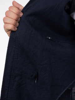 Saharienne En Lin Marine Capel Grande Taille  homme grande taille - Capelstore