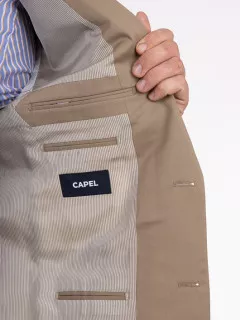 Veste Beige Capel Grande Taille beige homme grande taille - Capelstore