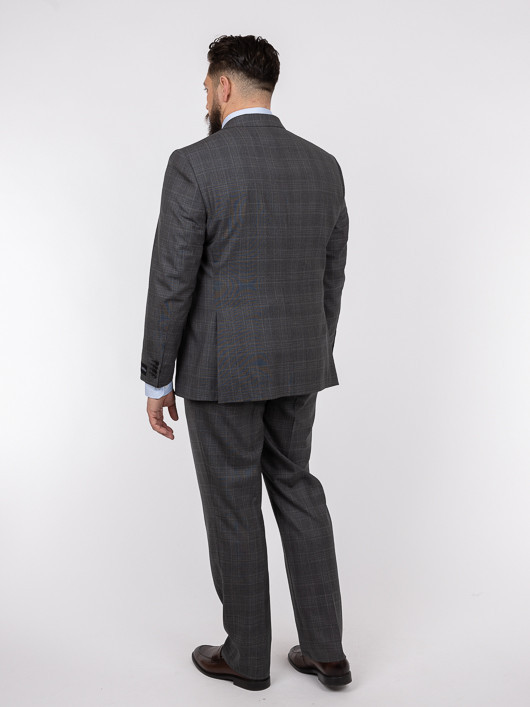 Costume Tissu Loro Piana Collection PrivÃ©e Grande Taille gris homme grande taille - Capelstore