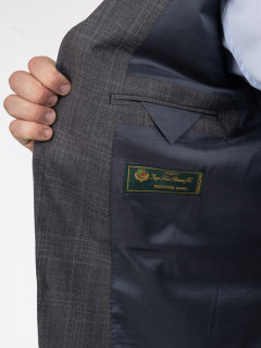 Costume Tissu Loro Piana Collection PrivÃ©e Grande Taille gris homme grande taille - Capelstore
