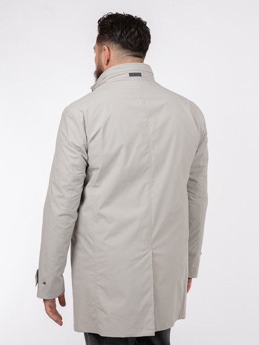 Parka Bugatti Gris Clair Grande Taille gris homme grande taille - Capelstore