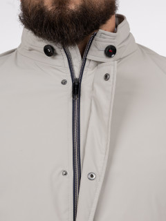 Parka Bugatti Gris Clair Grande Taille gris homme grande taille - Capelstore